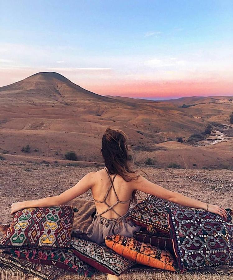 La Pause Ecolodge Agafay (Adults Only) מראה חיצוני תמונה